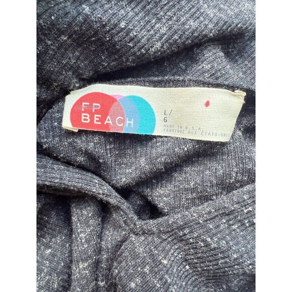 Free People Beach Positano Maxi Dress NEW Size Large Gray - Picture 8 of 9